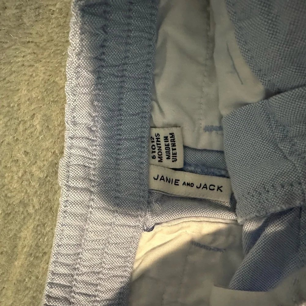 3 pairs of Toddler Boys Janie & Jack Shorts- 6-12 mos - Picture 8 of 11